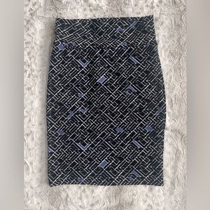 LuLaRoe Sz Small Cassie Pencil Skirt. Never Worn